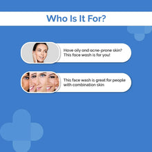 Load image into Gallery viewer, 1% Salicylic Acid Foaming Daily Face Wash with Salicylic Acid, Zinc PCA & PHA for Active Acne & clogged Pores Reduces Acne Unclogs Pores
