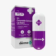 Load image into Gallery viewer, 1% Ceramide Complex Lip Balm with Ceramides & Vitamin E, SPF 30 PA++ for Dry & Chapped Lips