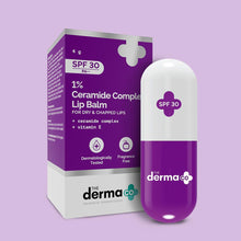 Load image into Gallery viewer, 1% Ceramide Complex Lip Balm with Ceramides & Vitamin E, SPF 30 PA++ for Dry & Chapped Lips
