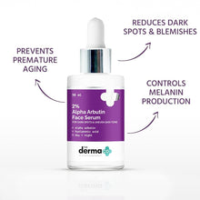 Load image into Gallery viewer, 2% Alpha Arbutin Face Serum for Dark Spots & Uneven Skin Tone