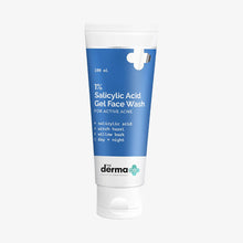Load image into Gallery viewer, 1% Salicylic Acid Gel Face Wash With Salicylic Acid & Witch Hazel For Active Acne