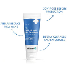Load image into Gallery viewer, 1% Salicylic Acid Gel Face Wash With Salicylic Acid & Witch Hazel For Active Acne