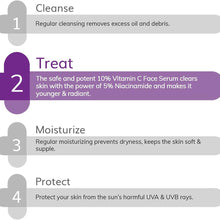 Load image into Gallery viewer, 10% Vitamin C Face Serum with Vitamin C, 5% Niacinamide & Hyaluronic Acid