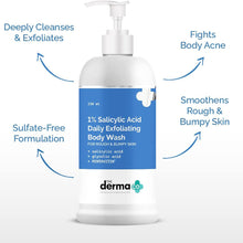 Load image into Gallery viewer, 1% Salicylic Acid Daily Exfoliating Body Wash with Salicylic Acid, Glycolic Acid & PENTAVITIN