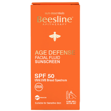 Load image into Gallery viewer, Age Defence Facial Fluid Sunscreen SPF 50
