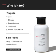 Load image into Gallery viewer, 2% Salicylic Acid & LHA Face Wash with Zinc for Reducing Sebum & Acne