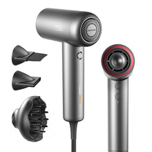 Load image into Gallery viewer, Airhype Lite High-Speed Hair Dryer 3 Nozzles 240V, Silver
