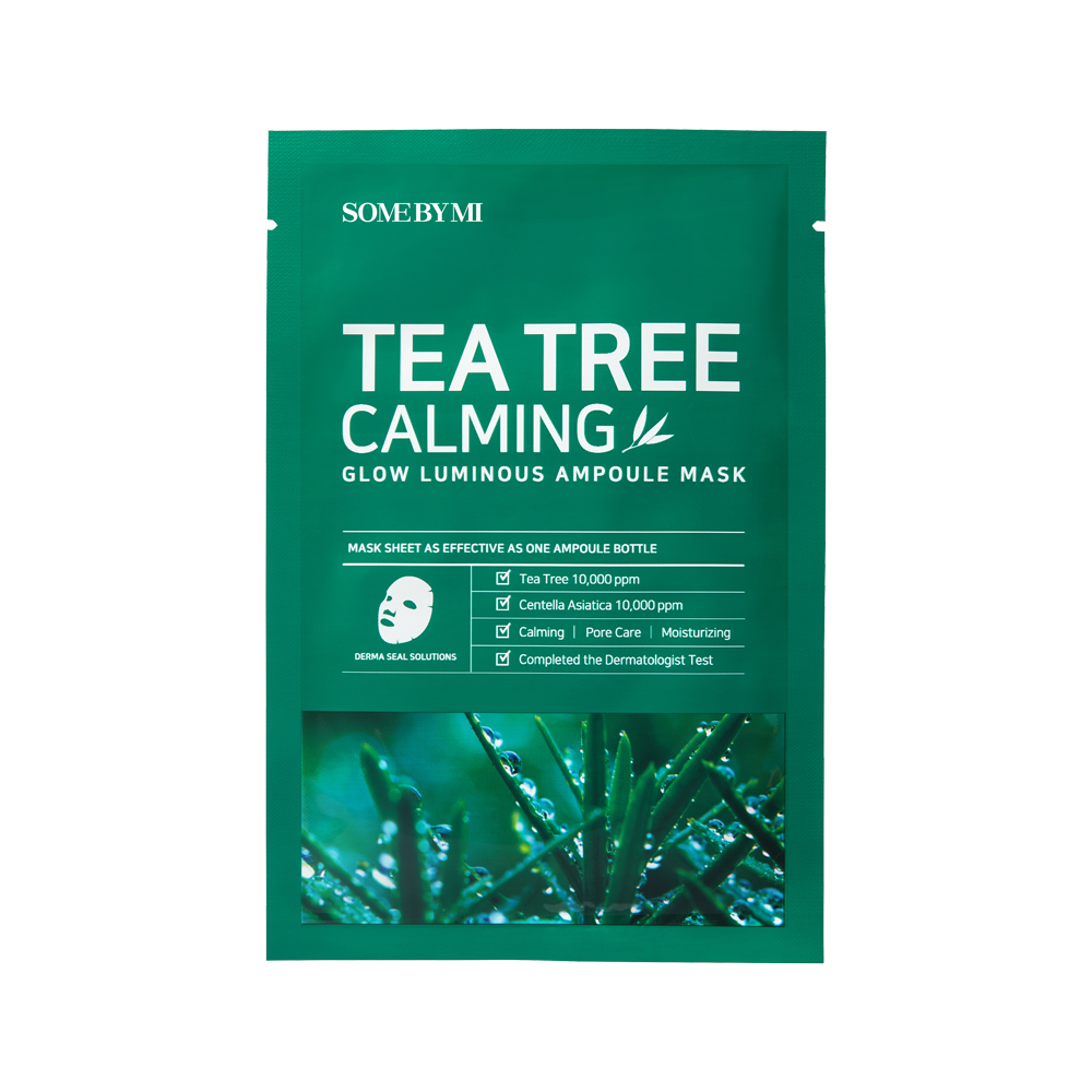 30 Days Tea Tree Calming Glow Luminous Ampoule Mask (10 Sheets In 1 Pack)