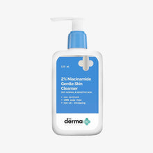 Load image into Gallery viewer, 2% Niacinamide Gentle Skin Cleanser for Sensitive, Dry, Normal Skin Non-Irritant 100% Soap-Free Non-Oil Stripping Gently Cleanses Makeup
