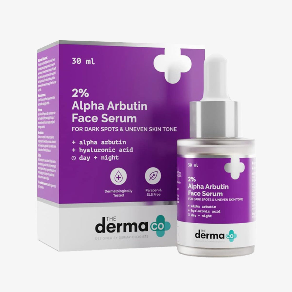 2% Alpha Arbutin Face Serum for Dark Spots & Uneven Skin Tone