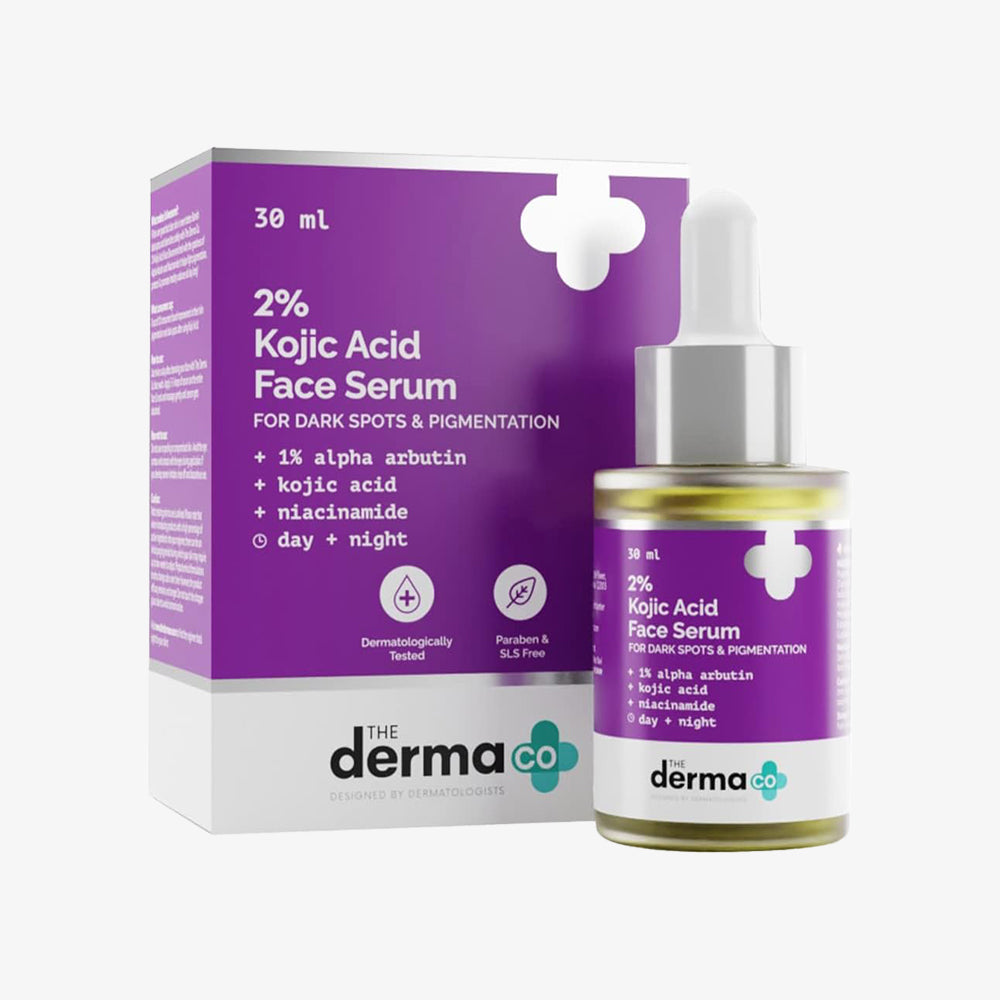 2% Kojic Acid Face Serum With 1% Alpha Arbutin & Niacinamide For Dark Spots & Pigmentation