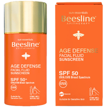 Load image into Gallery viewer, Age Defence Facial Fluid Sunscreen SPF 50
