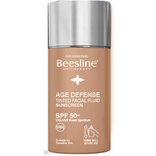 Load image into Gallery viewer, Age Defence Tinted Facial Fluid Sunscreen
