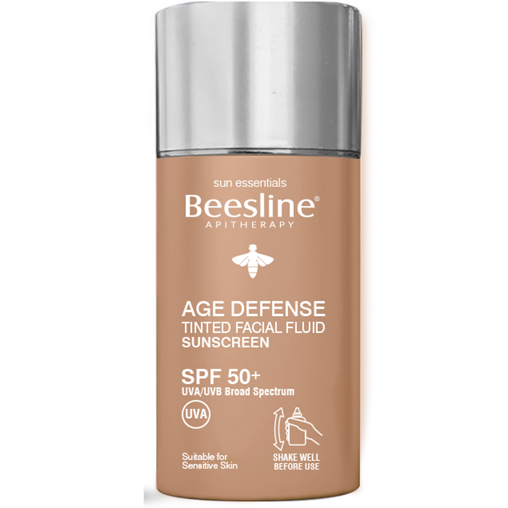 Age Defence Tinted Facial Fluid Sunscreen