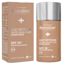 Load image into Gallery viewer, Age Defence Tinted Facial Fluid Sunscreen
