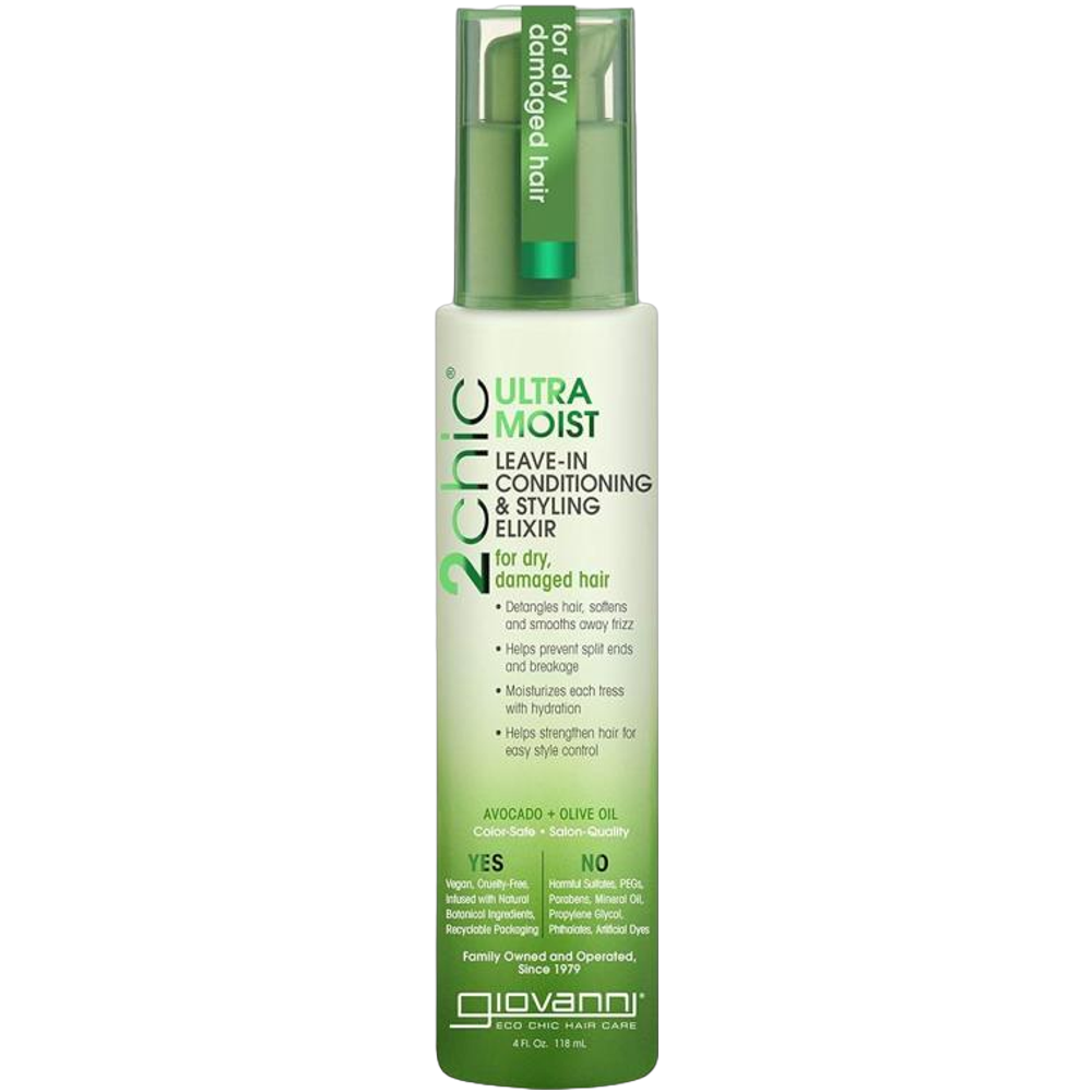 2chic Ultra-Moist Leave In Conditioning & Styling Elixir